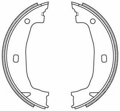OPEN PARTS bsa219700 -  Комплект тормозных колодок